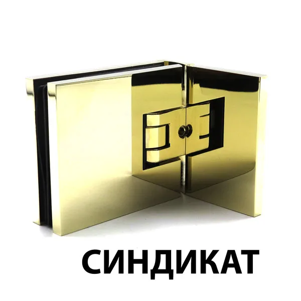 Латунь, Gold, Одностороннее, 90°, 5108