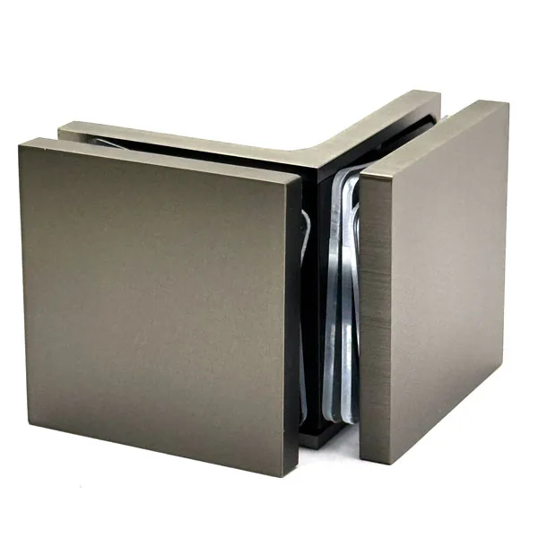 Латунь, Matt Brushed Grey Gang, 90°, Премиум, N105